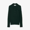 Women’s Wool Jersey Polo Collar Sweater