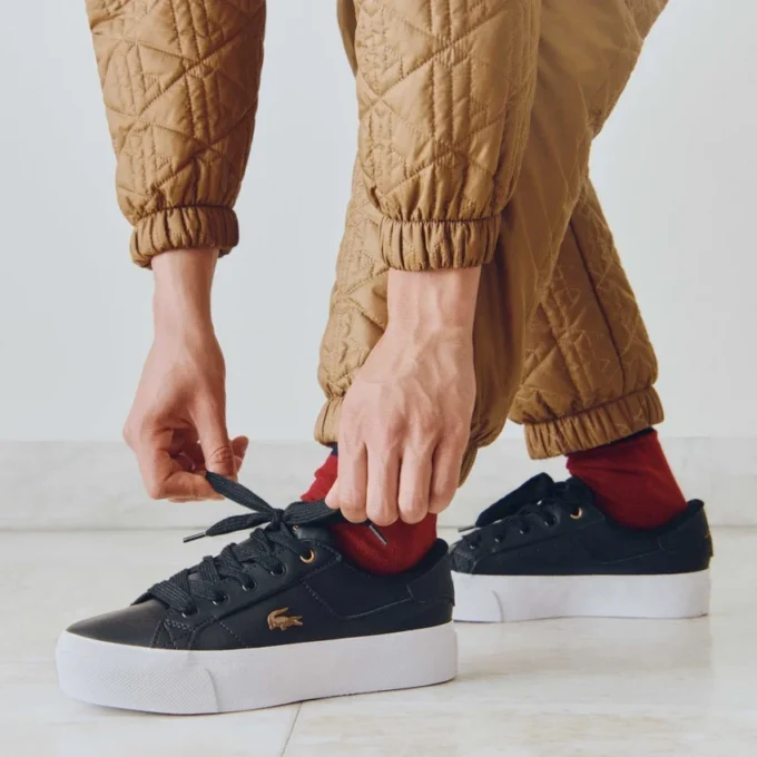 Women’s Ziane Platform Leather Sneakers