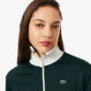 Women’s Zip-Up Stripe Accent Sweatshirt