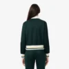 Women’s Zip-Up Stripe Accent Sweatshirt