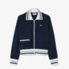 Women’s Zip-Up Stripe Accent Sweatshirt