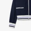 Women’s Zip-Up Stripe Accent Sweatshirt