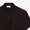 Wool Blend Pleated Polo Dress