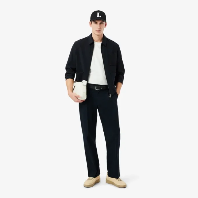 Wool Blend Twill Jacket