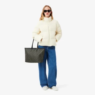 Zely Grained Tote & Pouch