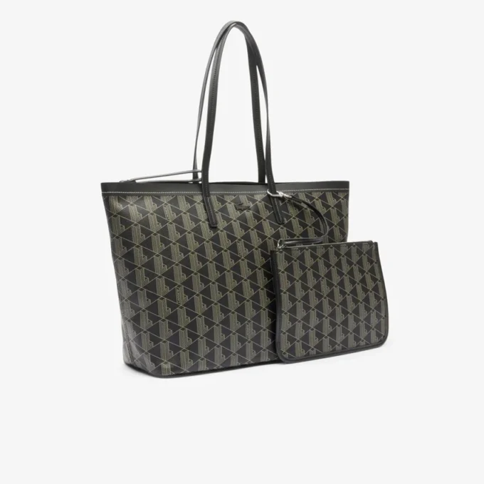 Zely Grained Tote & Pouch