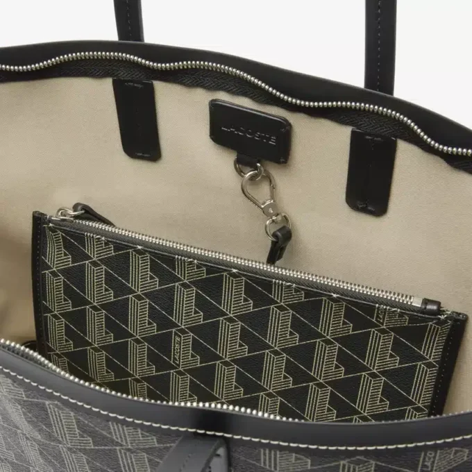 Zely Grained Tote & Pouch