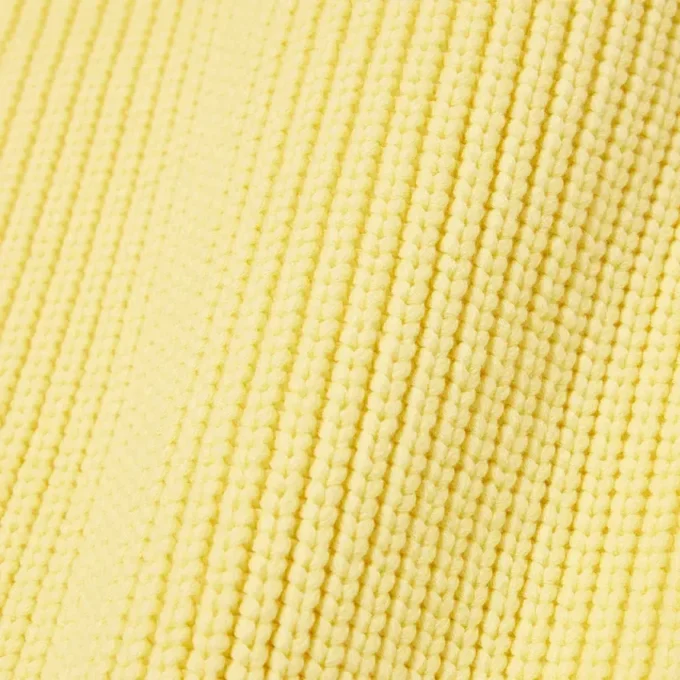 Zipped Cotton Badge Accent Sweater